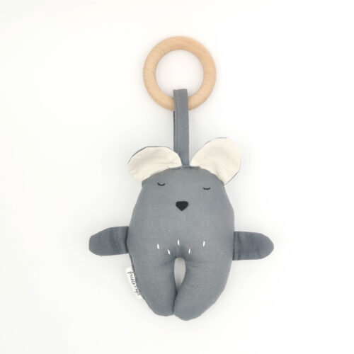 Bear rattle + teething ring