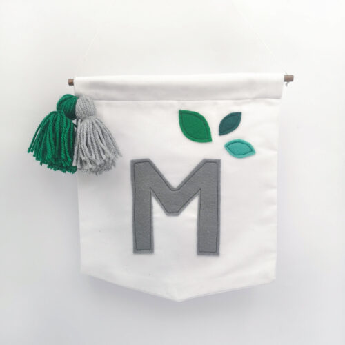 Custom letter banner