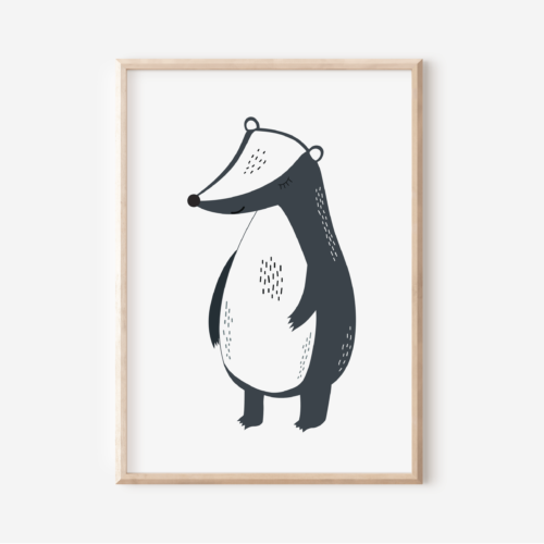 Badger print