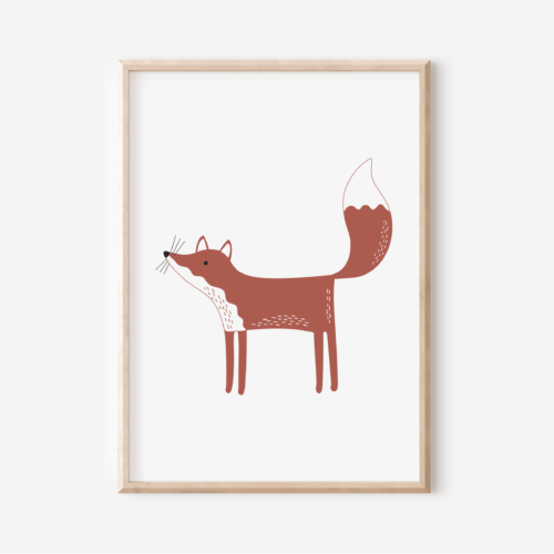 Fox print