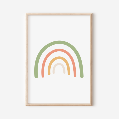 Rainbow print