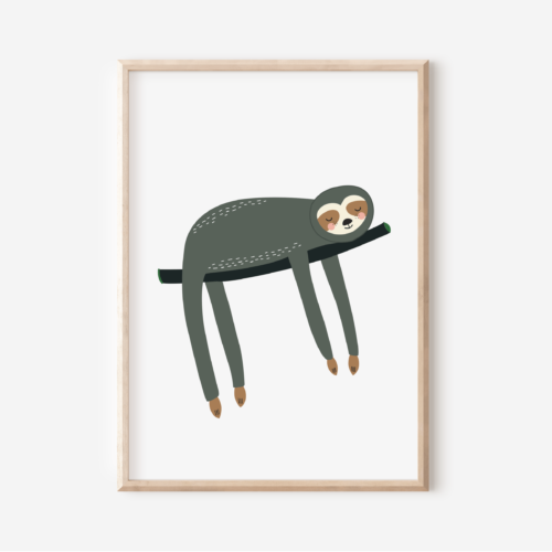 Sloth print