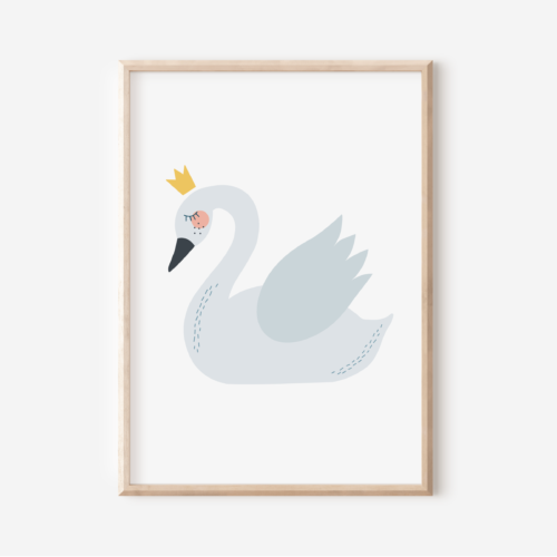 Swan print