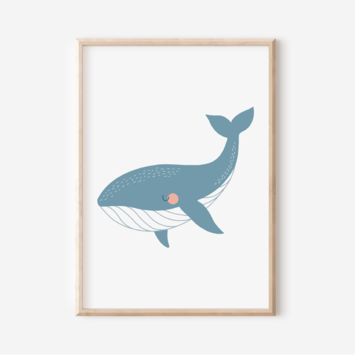 Whale print