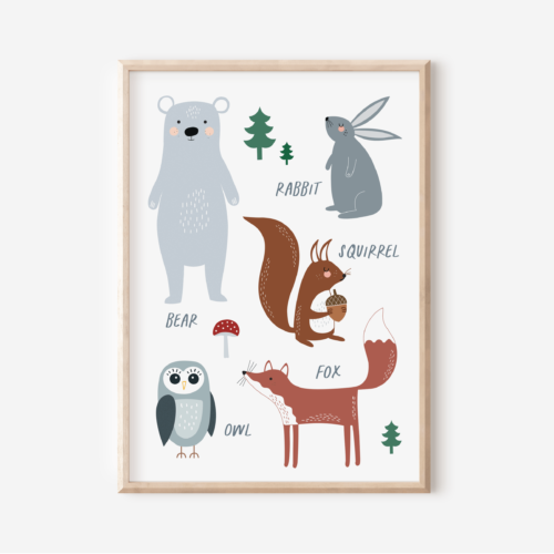 Woodland creatures